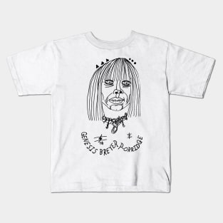 Genesis Breyer P-Orridge Industrial Icon Tribute Kids T-Shirt